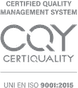 Certiquality UNI EN ISO 9001:2015 certified quality management system